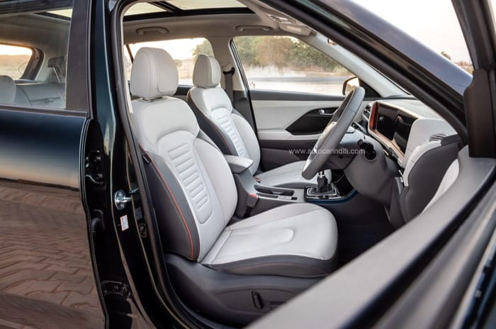 2024 Hyundai Creta facelift front seats